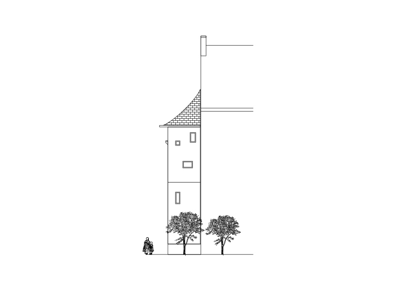 En angle de rue